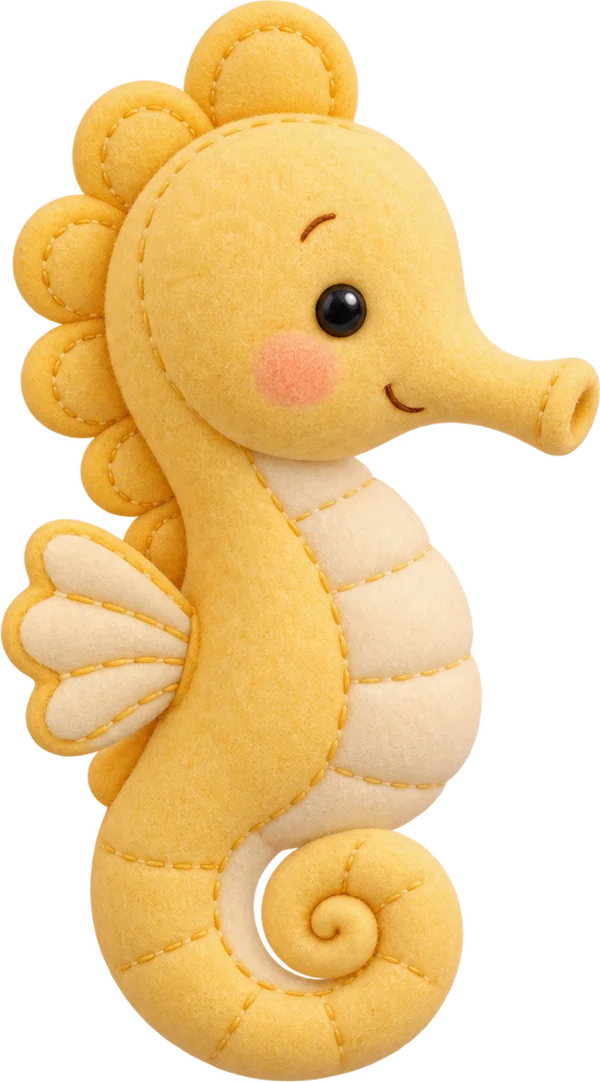 Cavalo-marinho do convite Fundo do Mar